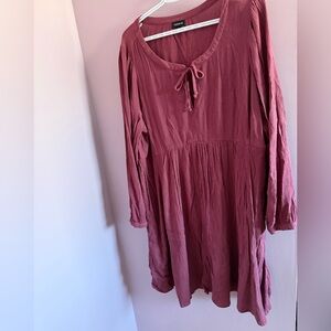 Pink Long Sleeve Dress by Torrid